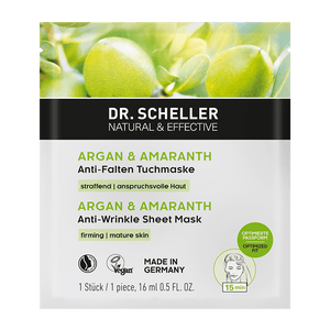 Dr. Scheller Argan & Amaranth Anti-Wrinkle Sheet Mask